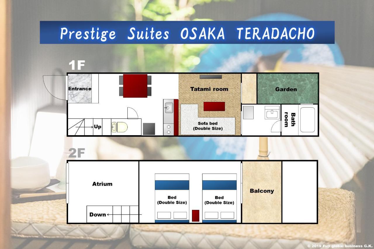 Prestige Suites Osaka Teradacho Luaran gambar